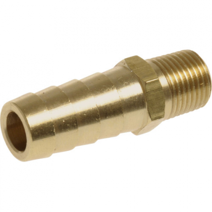 3/8IDX1/8NPT BRASS HOSE BARB