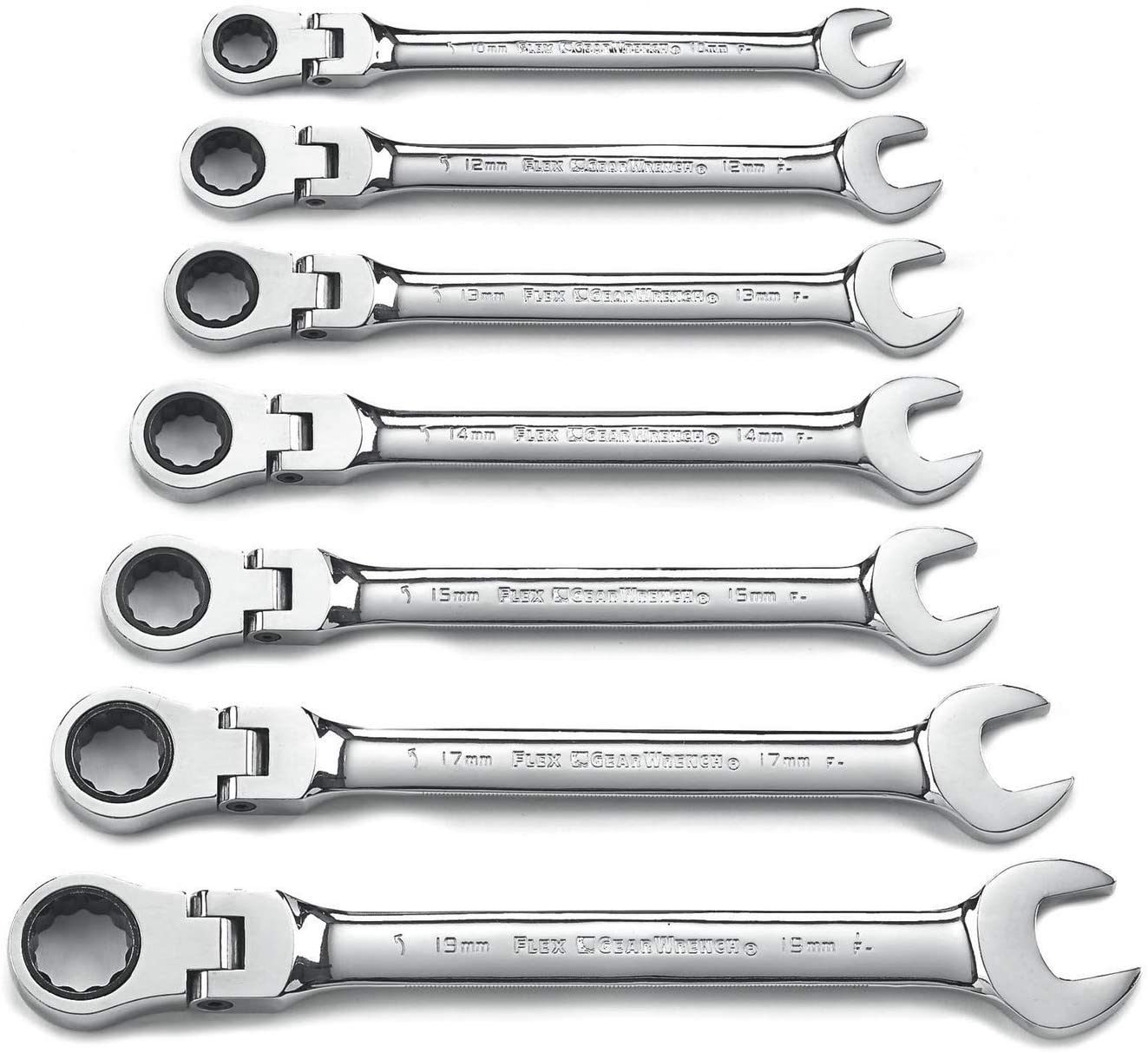 7PC SAE RAT. COMB FLEX SET