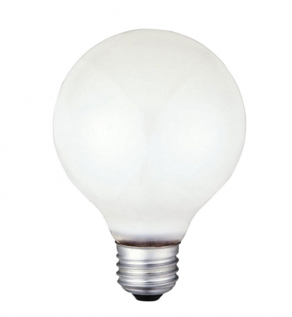 BULB G25 40W WHT 1PK