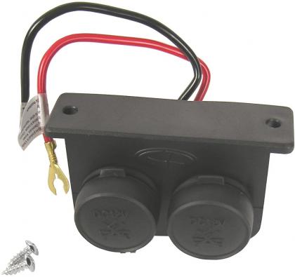 TWIN 12V POWER OUTLET