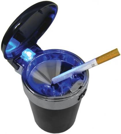 LED LIGHTED SMOKELESS ASHTRAY