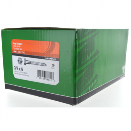 3/8X6 HLB2   (50/BOX)