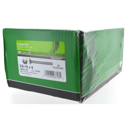 3/8X6 RCB2   (50/BOX)